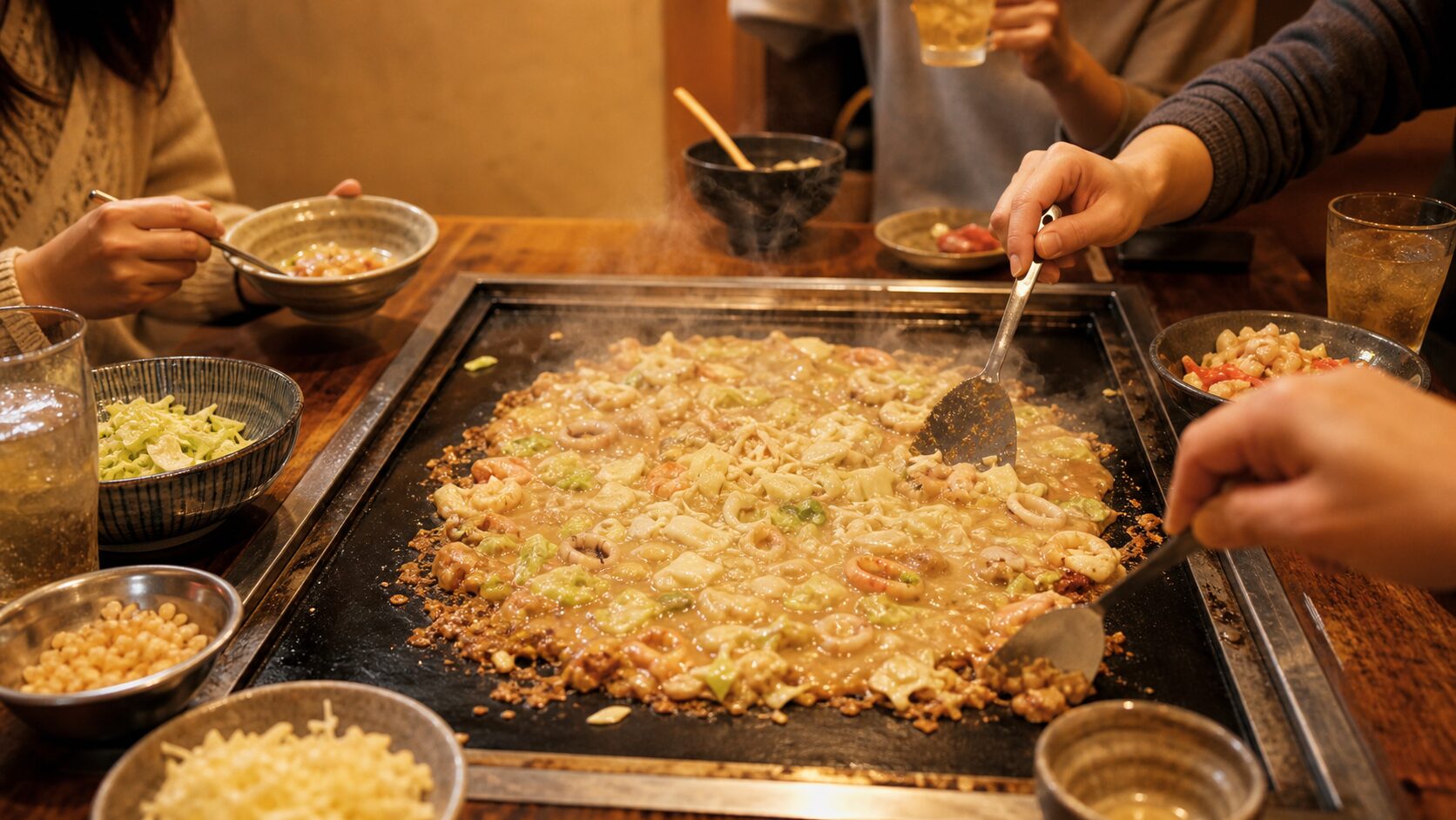 もん じ 焼き