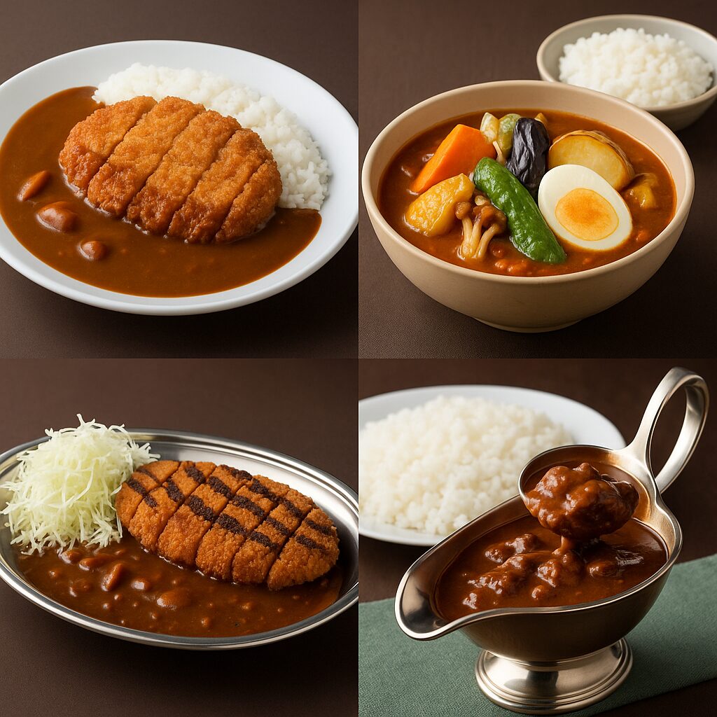 日本のカレーは地域と家庭でまったく異なります。北海道のスープカレー、横須賀海軍カレー、金沢カレー、門司港焼きカレーなど、47都道府県に広がる日本式カレーの多様性と歴史を紹介します。