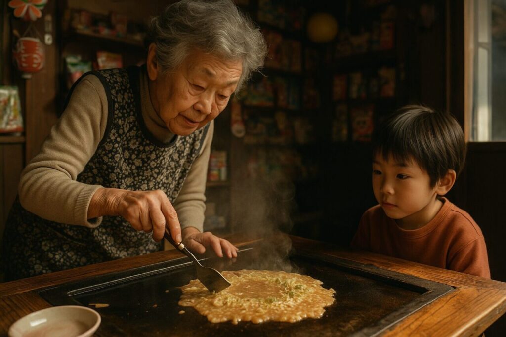 もんじゃ焼きの歴史・作り方・月島文化を解説。駄菓子屋の100円もんじゃから外国人にも愛される理由まで、東京の下町が生んだ体験型グルメの魅力を紹介します。
