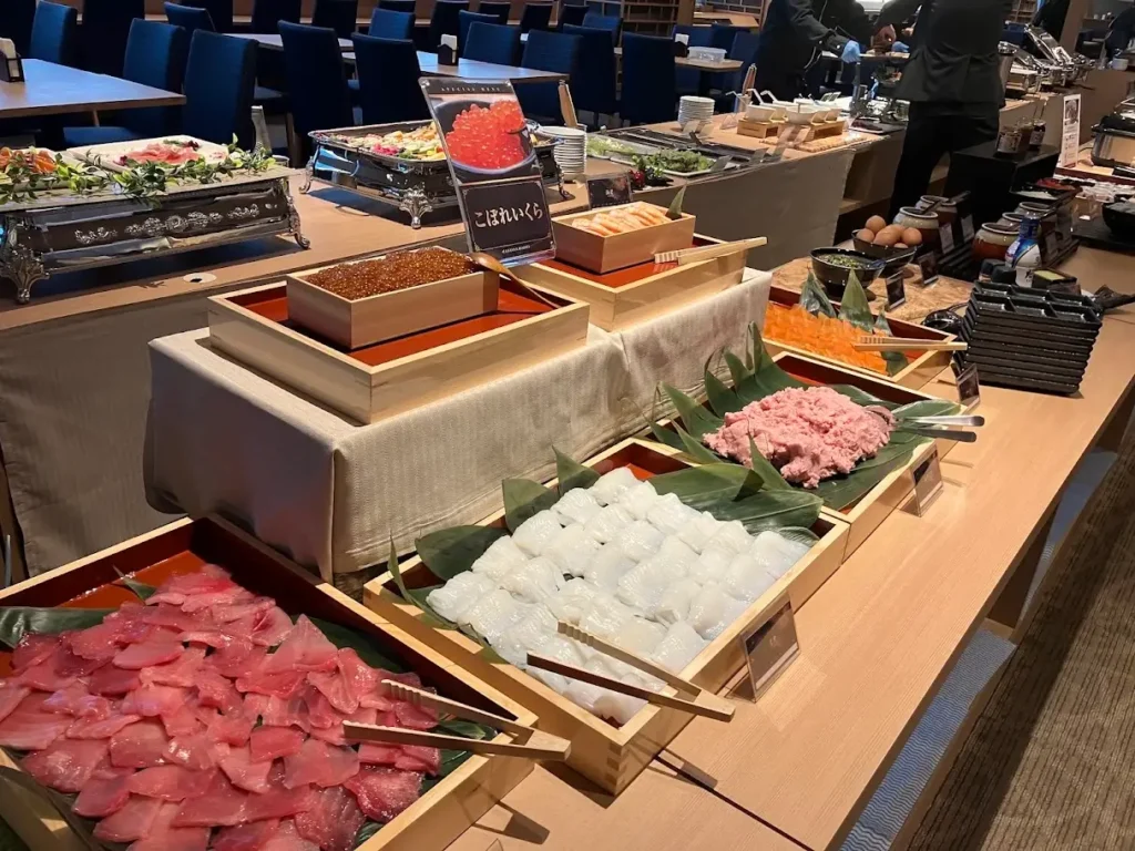 自分好みにつくるセルフ海鮮丼