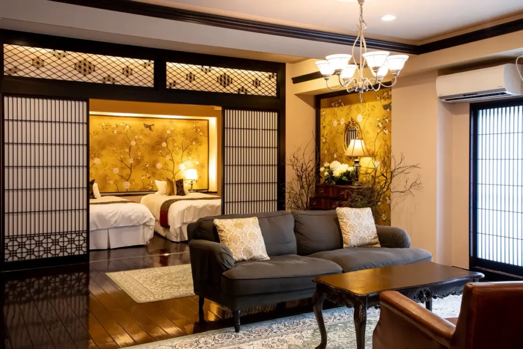 宿と縁ある10人の文人たちをイメージした客室「蓼科倶楽部」