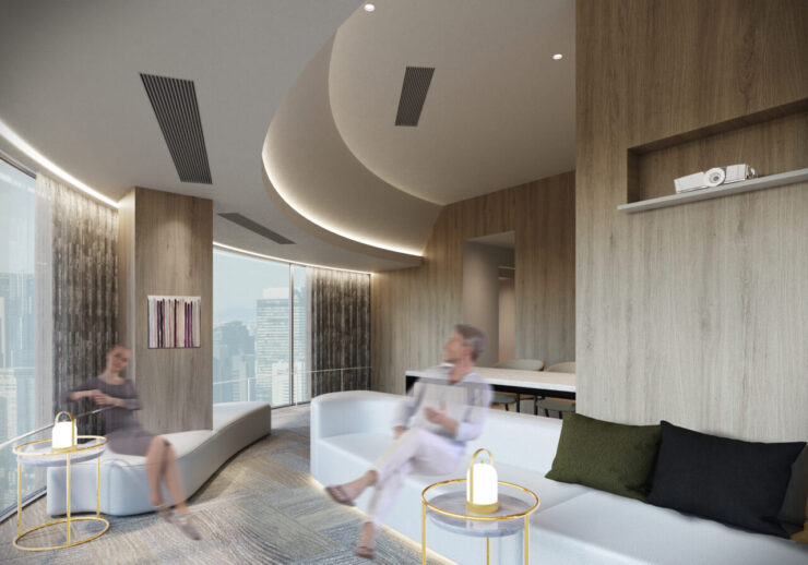 スカイレジデンス　リビングルーム（イメージ）