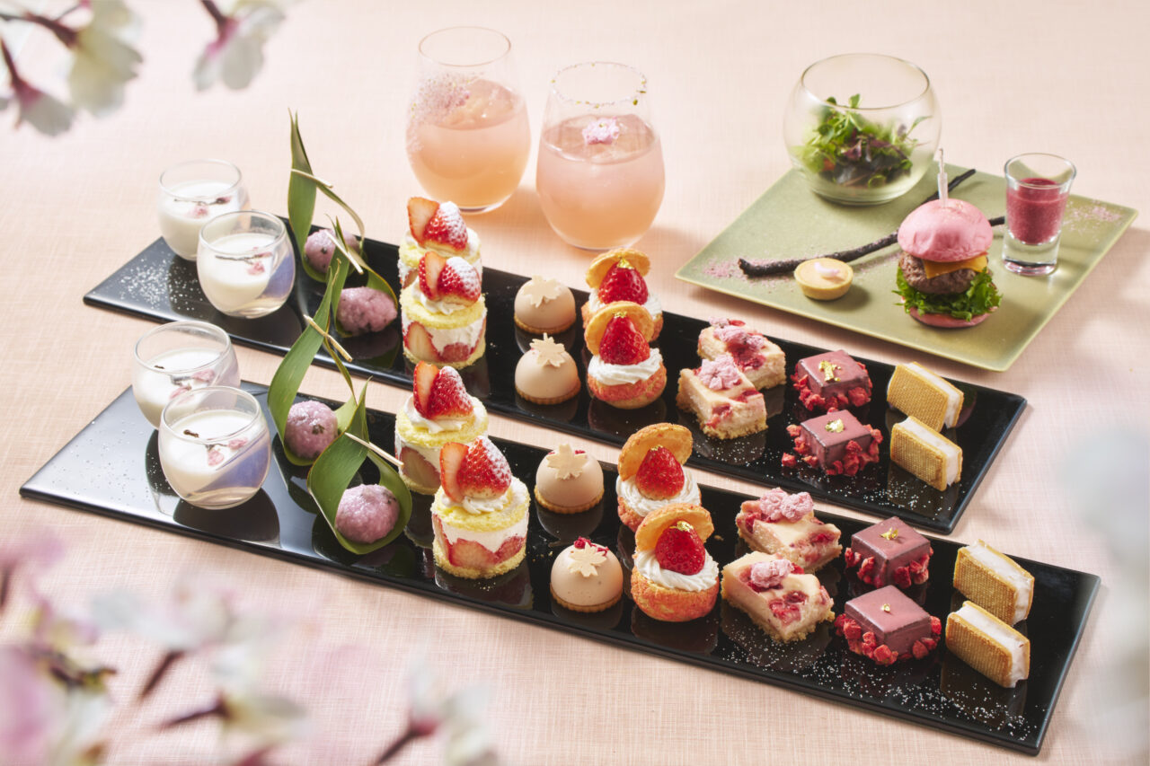 【ヒルトン沖縄北谷リゾート】『桜といちごのアフタヌーンティー』