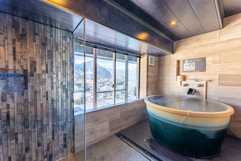 信楽焼半露天風呂