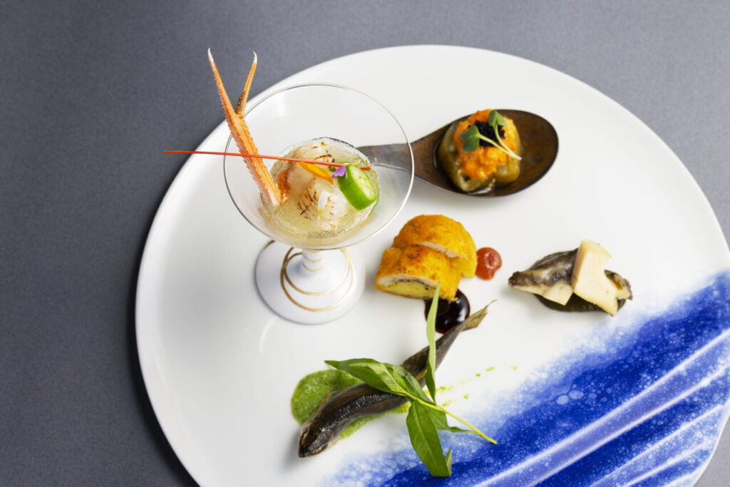 四季折々の味覚を存分に活かした料理の数々