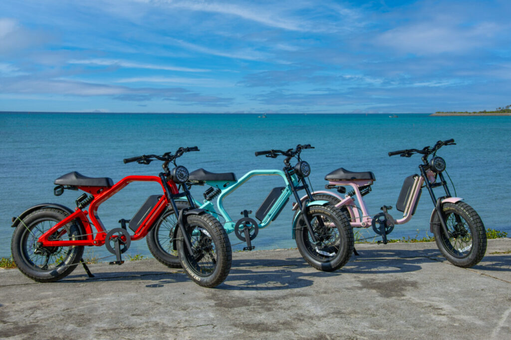 ホテル内にレンタカーカウンターとレンタサイクルを設置