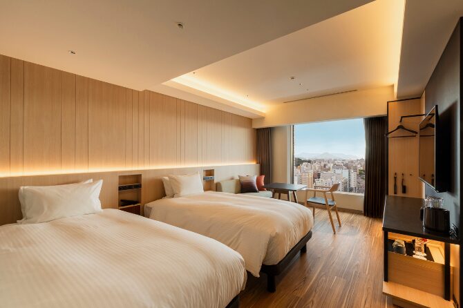 客室「スーペリアツイン」