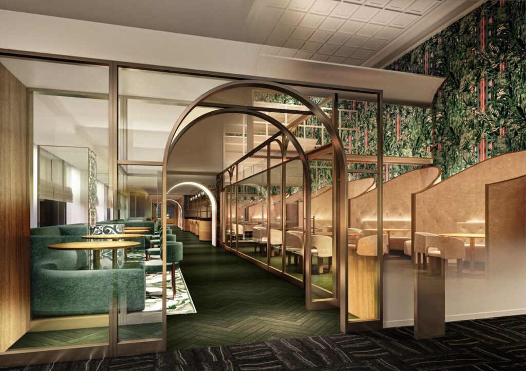 ホテル42階に位置するイタリアンレストラン「Ristorante ARCO」。