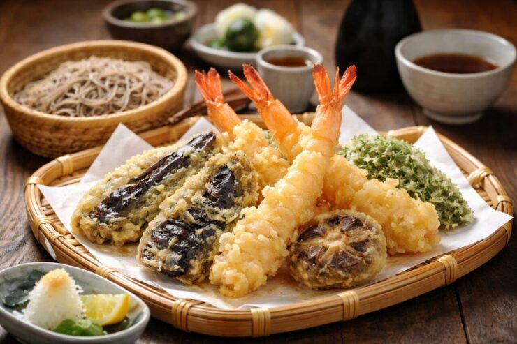 天ぷらはなぜ江戸時代に定着し、現代でも支持され続けているのか。巨大都市・外食文化・そばや天丼との関係、揚げ物文化への影響、海外旅行者の評価まで丁寧に解説します。