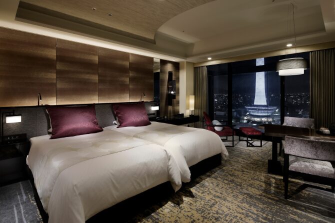 客室「グランヴィアデラックスツインタワービュー」