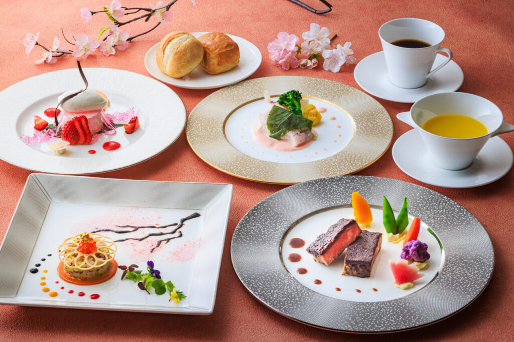 桜ランチコース