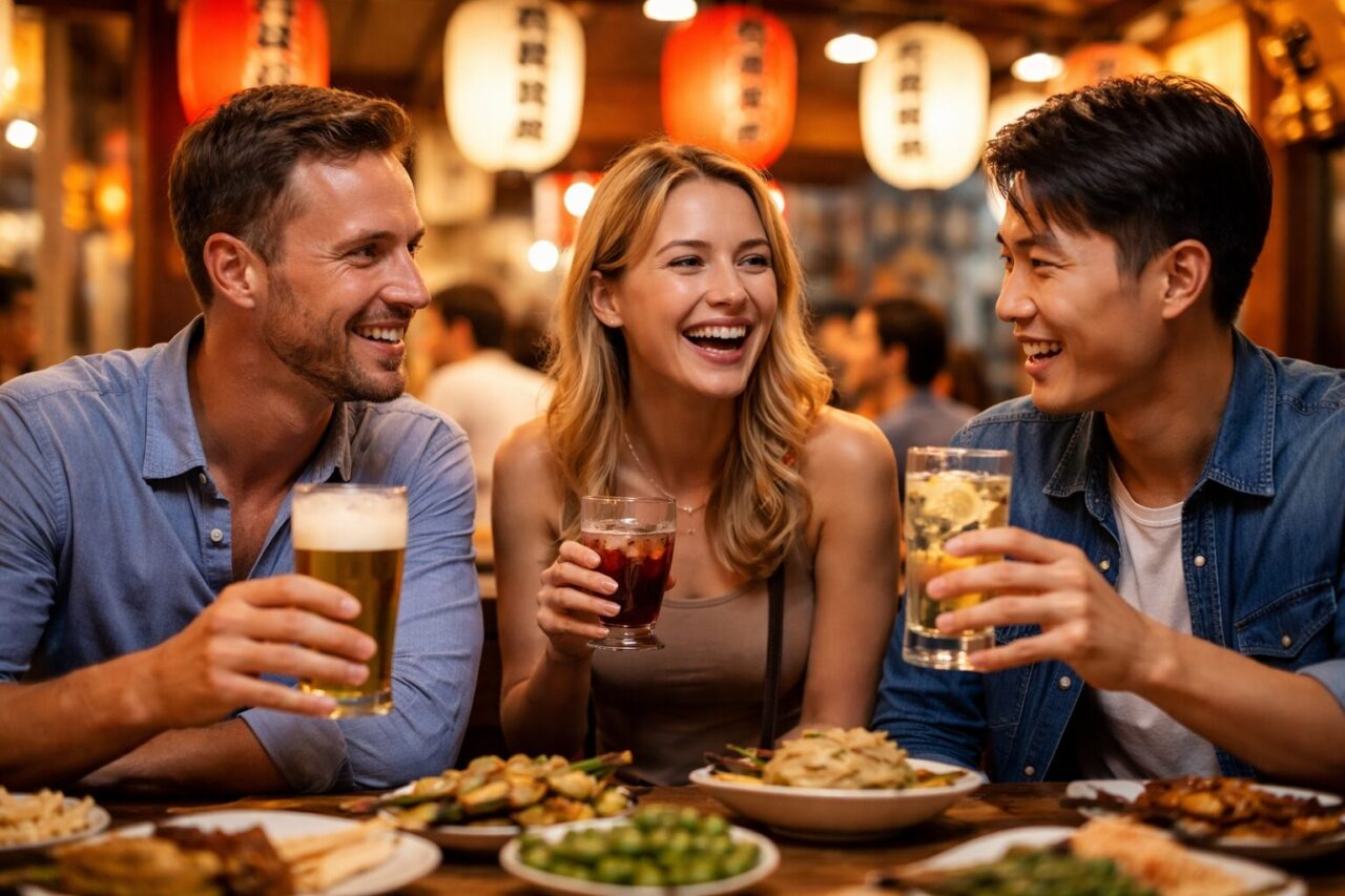 外国人観光客は日本でどんな酒を飲むのか。ビール、梅酒、レモンサワー、日本酒、焼酎まで、実際に選ばれる理由と飲まれにくい背景、今後の広がりを整理して解説します。