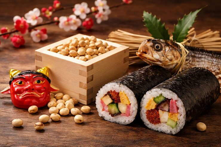 節分は本来、旧暦における年越しの儀礼でした。豆まきや恵方巻の由来、方位信仰、現代で意味が変化した理由を歴史から丁寧に解説しまｓ。