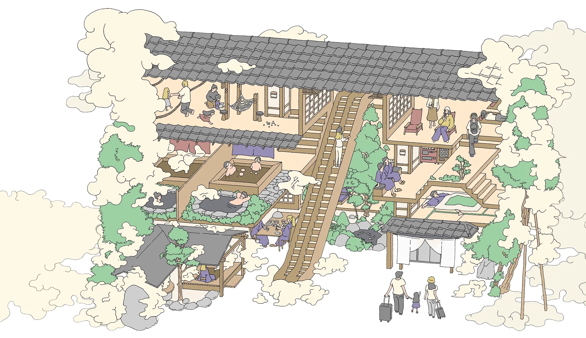 玉造温泉 RYOKAN OQOQの通年サービスから学ぶ、滞在体験のつくり方