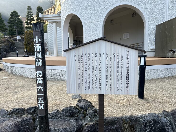 小涌園前モニュメント