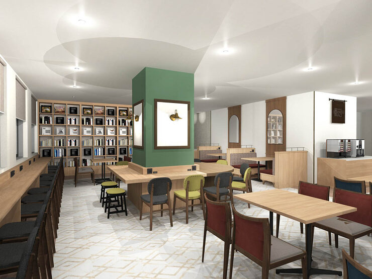 Comfort Library Cafe ※イメージ