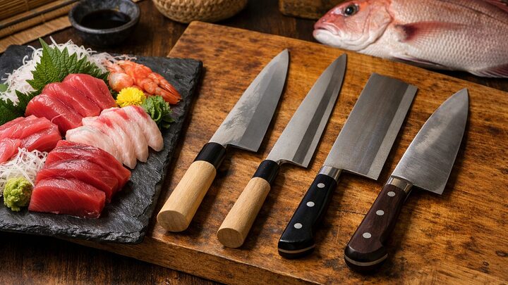 日本の包丁はなぜここまで分化したのか。起源や歴史、江戸の料理文化、牛刀の流入、海外観光客や料理人の反応から、その背景を丁寧に解説します。