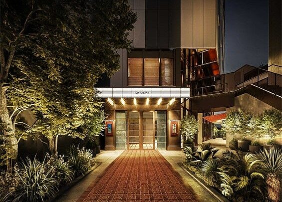 東急ステイ新宿 リニューアル後 映画館入口イメージ 正面玄関