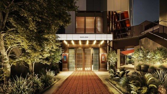 東急ステイ新宿 リニューアル後 映画館入口イメージ 正面玄関