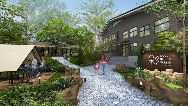 京都府京田辺市に、自然体験をテーマとしたアウトドアホテル＆BBQ場「ウッドデザインパーク京都」