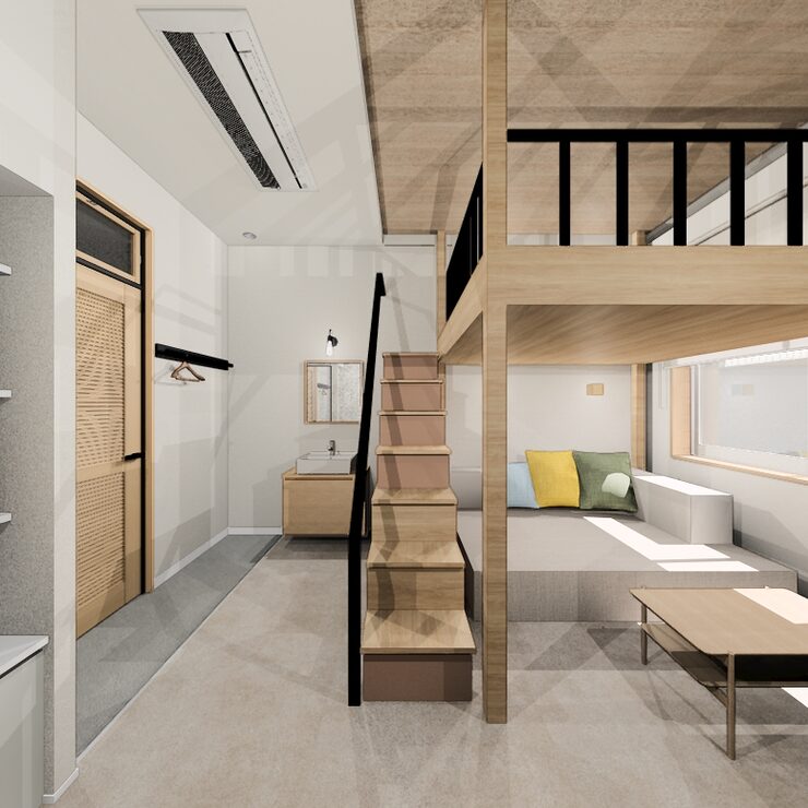 1部屋限定で3名様利用可能な『バンクルーム』