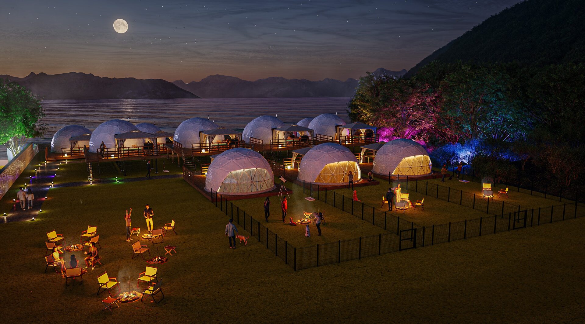 Hotel O. Naruto 夜景