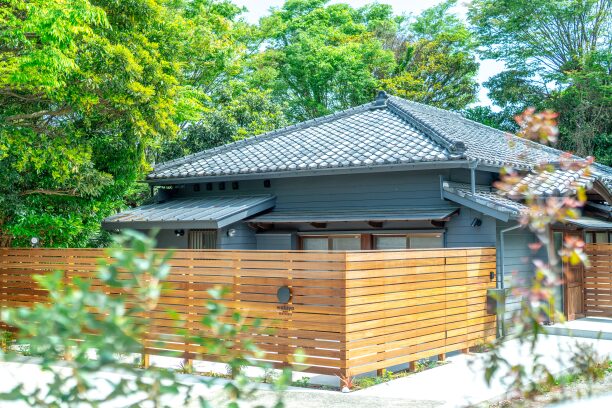 葉山棚田エリア 古民家宿わたや外観