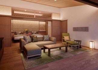 坐漁荘 南館リニューアル 翠月ヴィラ客室