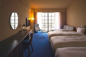 HOTEL SWAY yugawara ツインベッドの客室