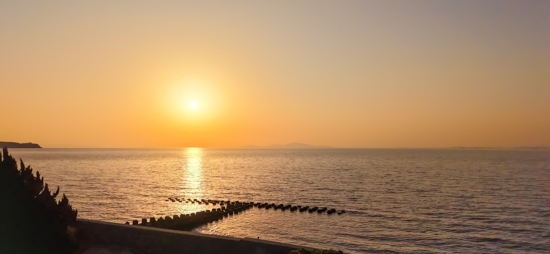 SUNAMERI Spa&Sauna 淡路島西海岸の夕景