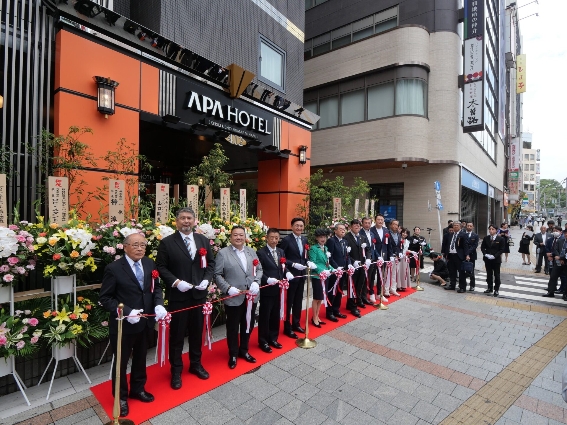 アパホテル〈京成上野駅前南〉が開業、上野の回遊需要を支える342室