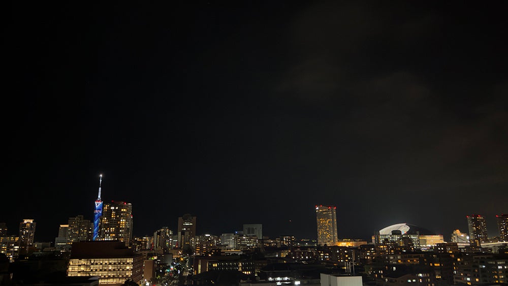 Hotel the Brangia NISHIJIN 夜景を望む福岡市街の眺望