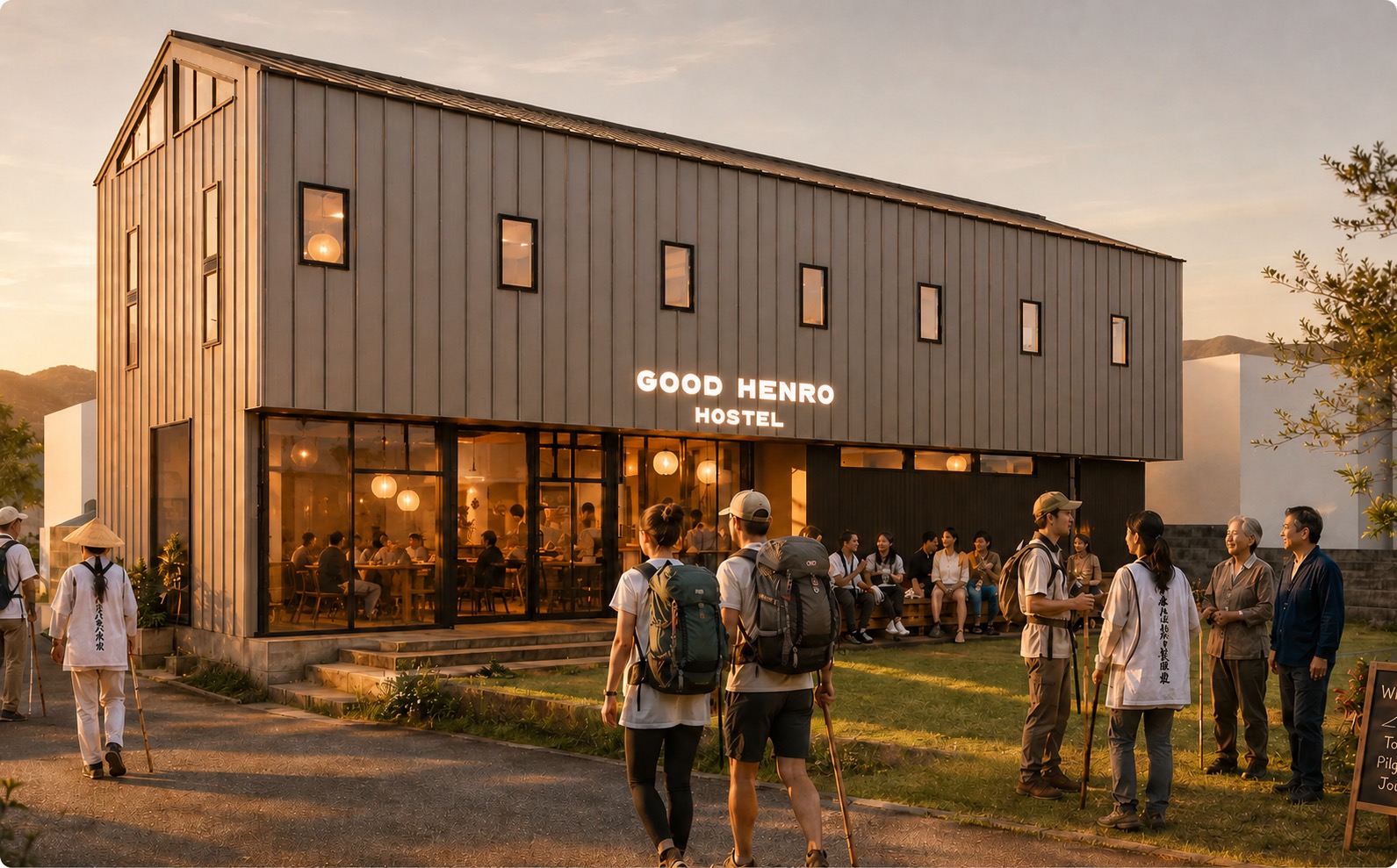 GOOD HENRO HOSTEL T1 NARUTOが11月1日鳴門に開業